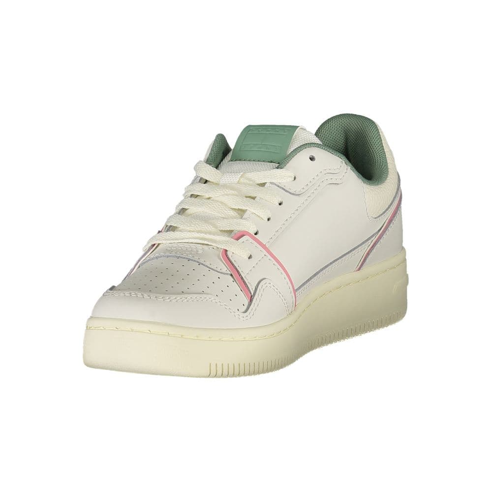 Tommy Hilfiger Bianco Poliuretano Donna Sneaker - 3