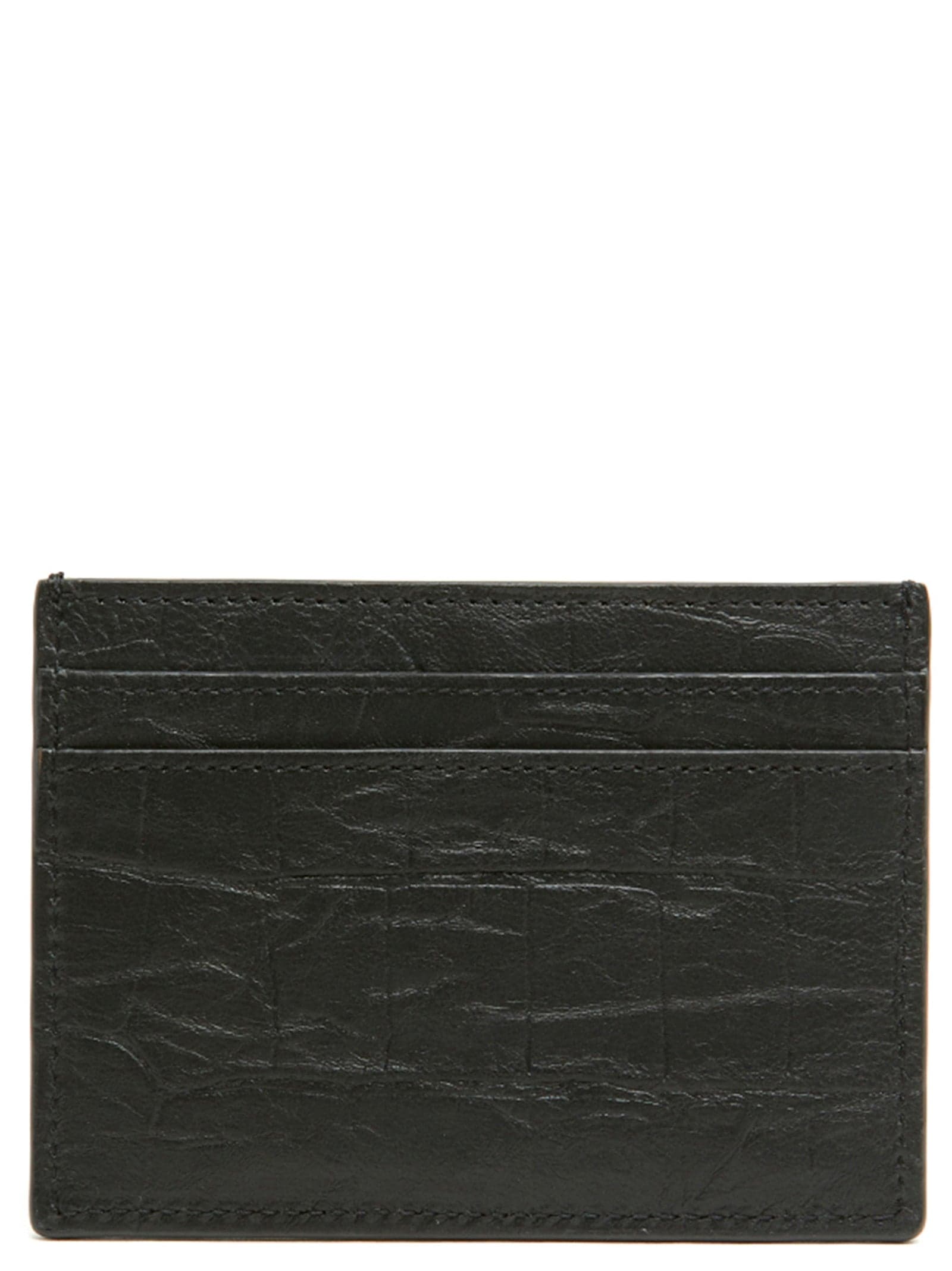Saint Laurent Black Lambskin Cardholder - 2