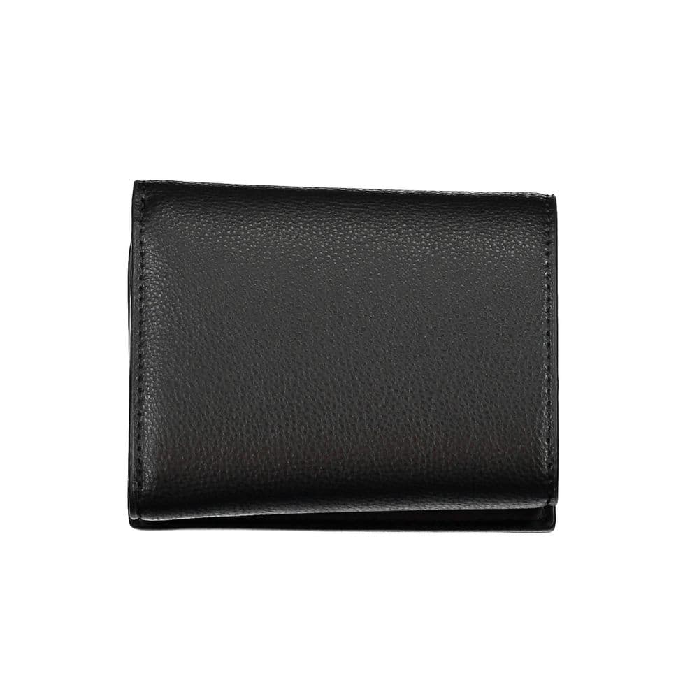 Tommy Hilfiger Black Polyurethane Women Wallet - 2