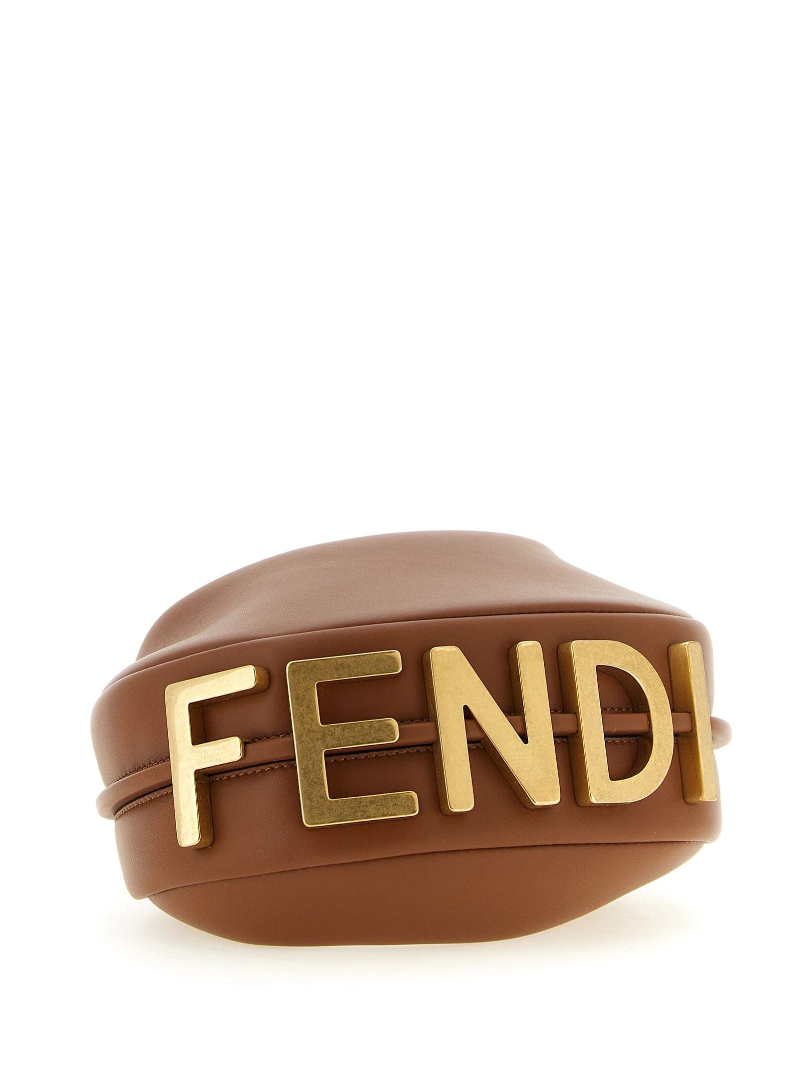 Fendi Brown Calfskin Handbag - 3