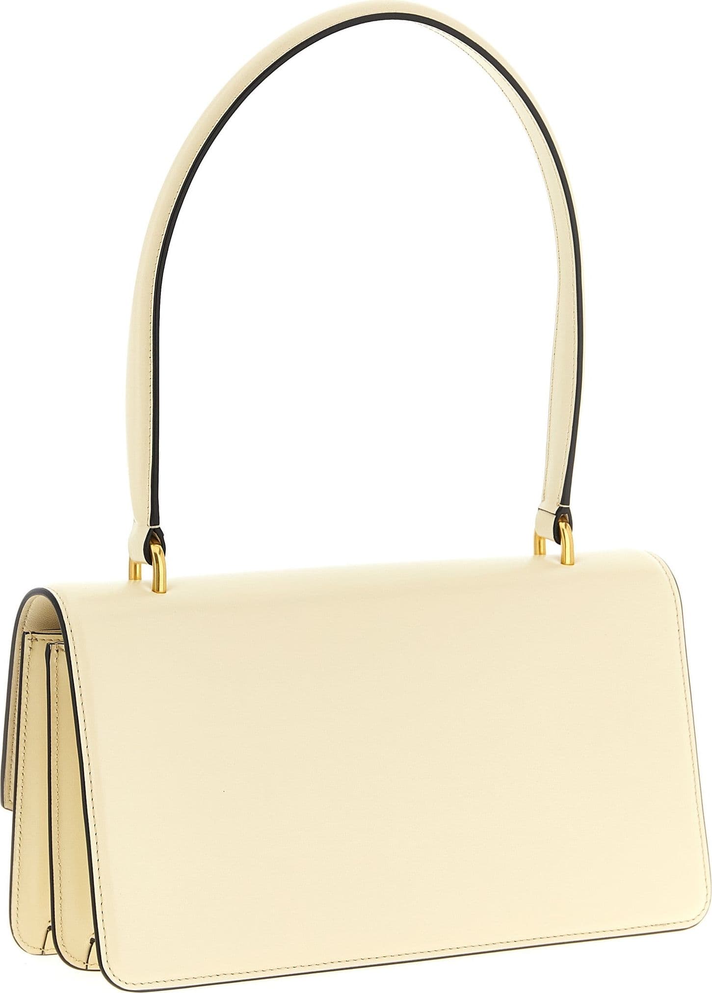 Valentino Garavani White Calfskin Shoulder Bag - 2