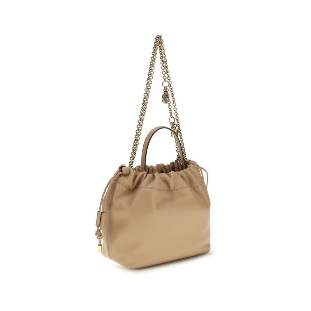Chloé Beige Lamb Ovis Aries Aries Shoulder Bag - 3
