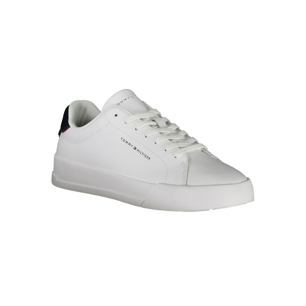 Tommy Hilfiger Bianco Polyurethane Men Sneaker - 2