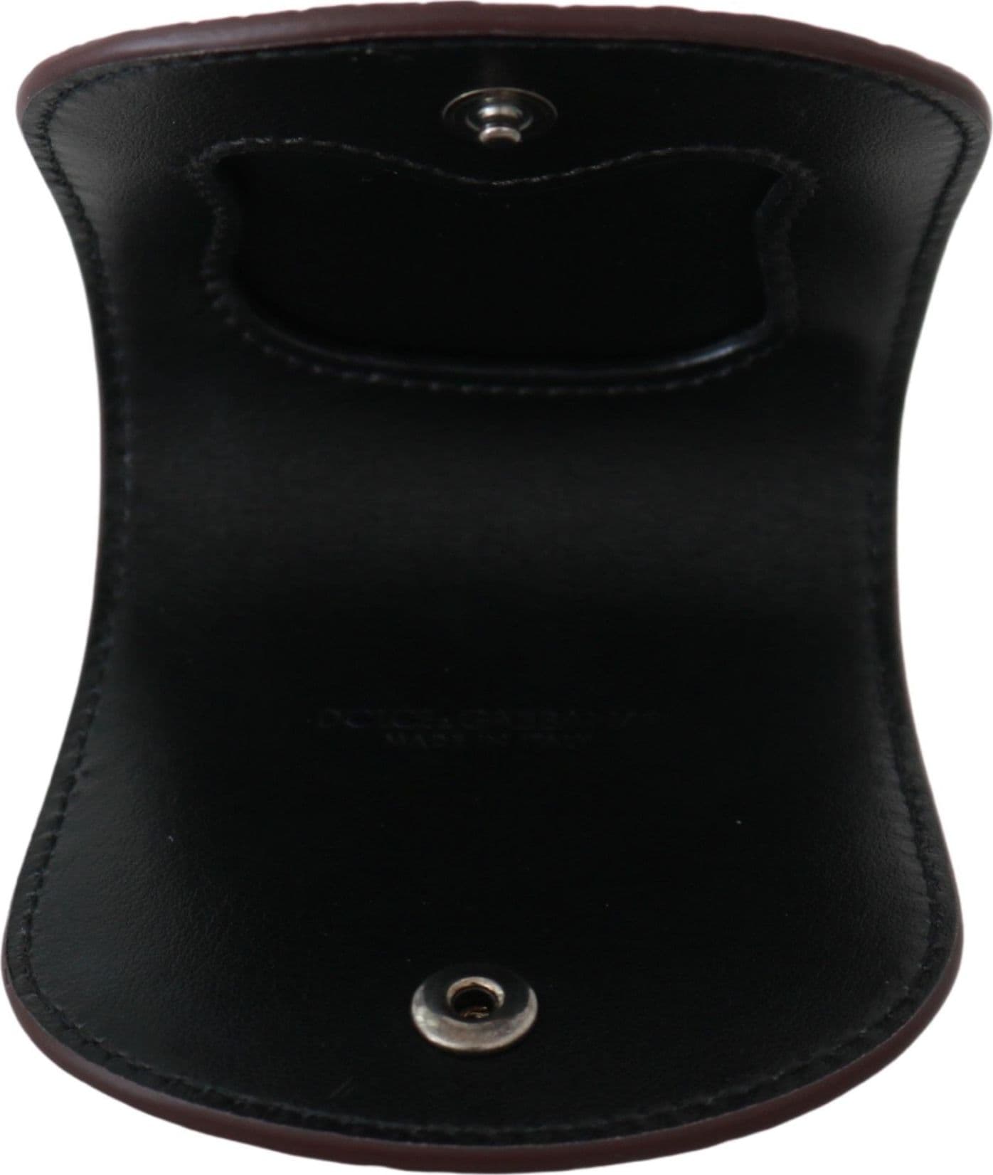 Dolce & Gabbana Brown Exotic Skin Pocket Condom Case Holder - 5