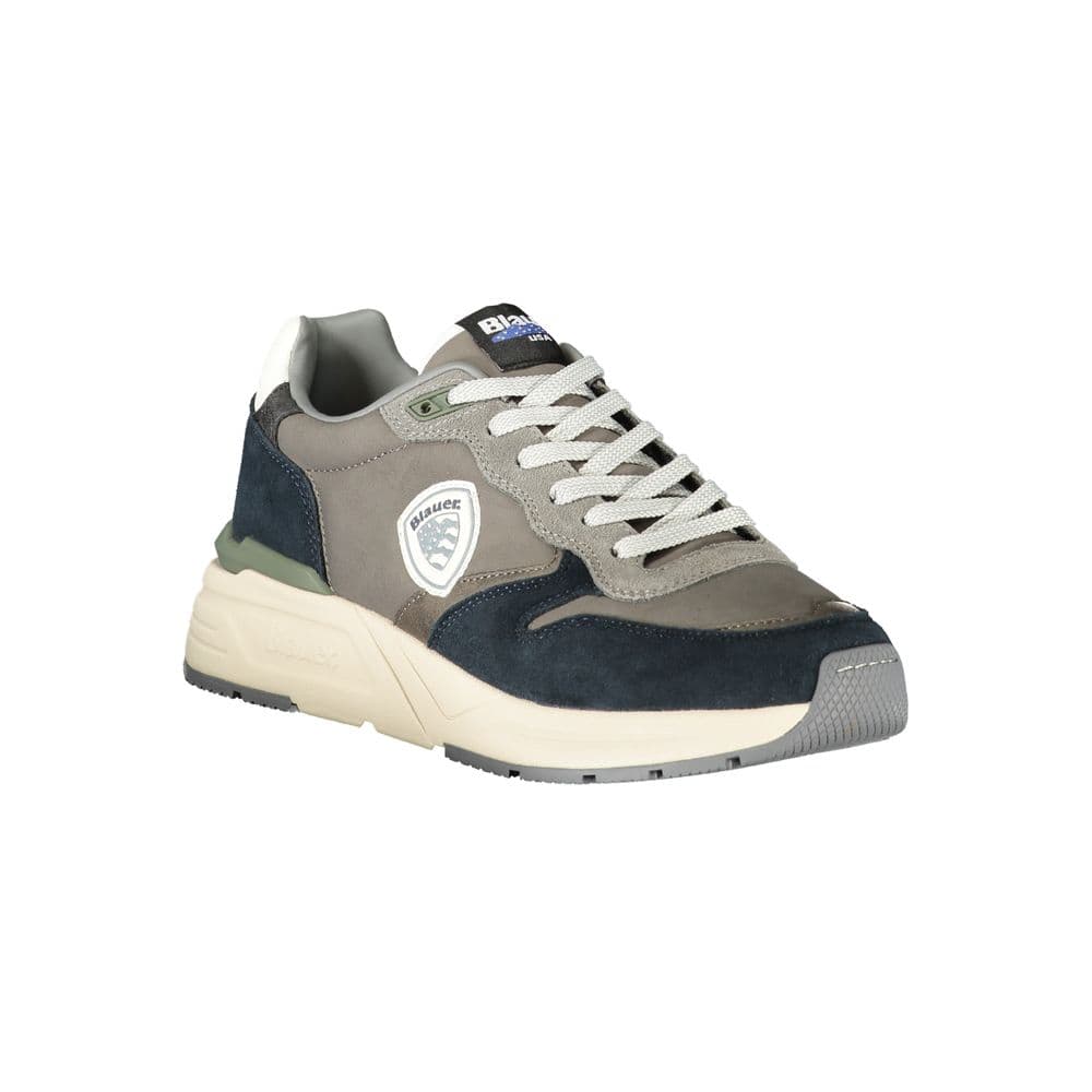 Blauer Grigio Polyurethane Men Sneaker - 2