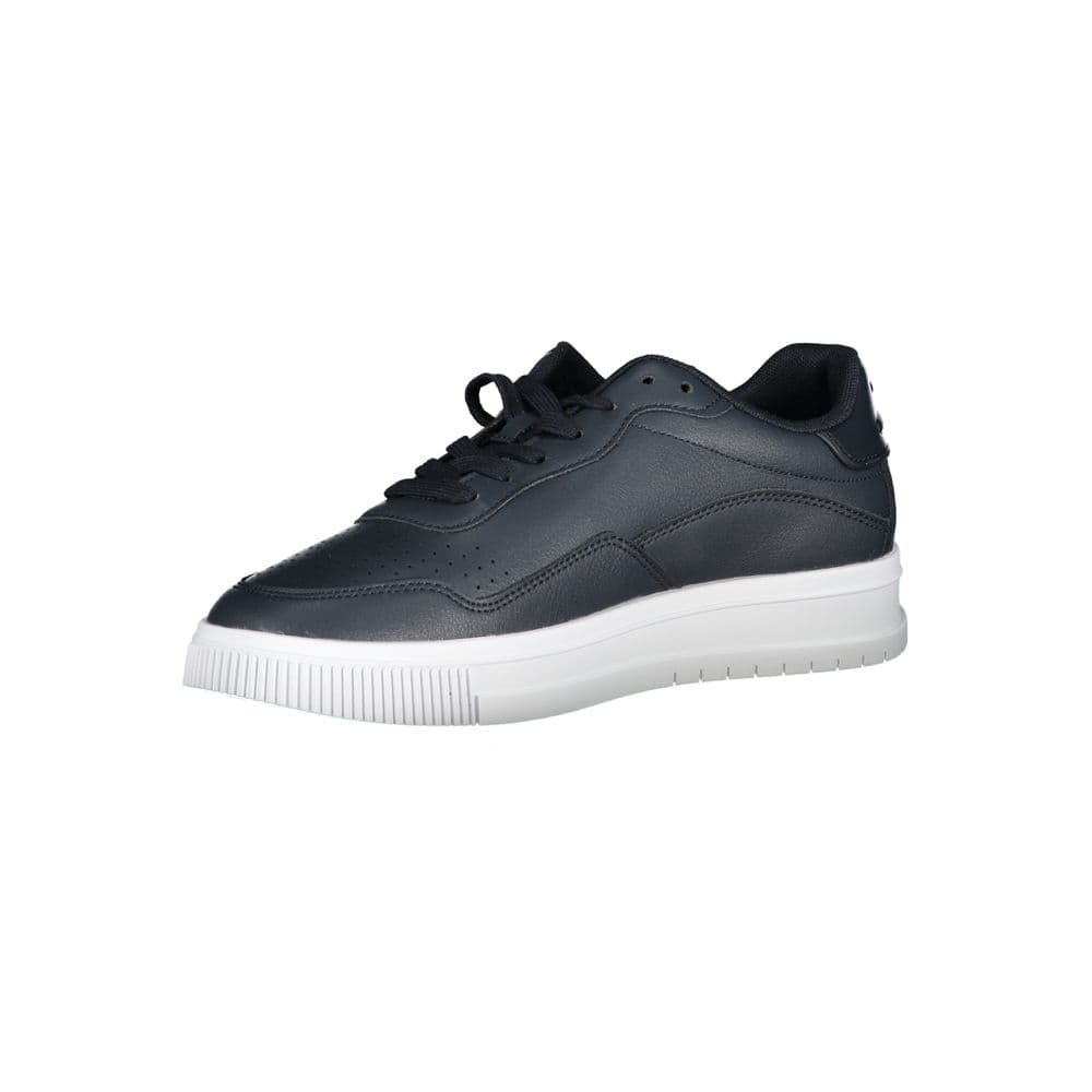 Tommy Hilfiger Blu Leather Men Sneaker - 3