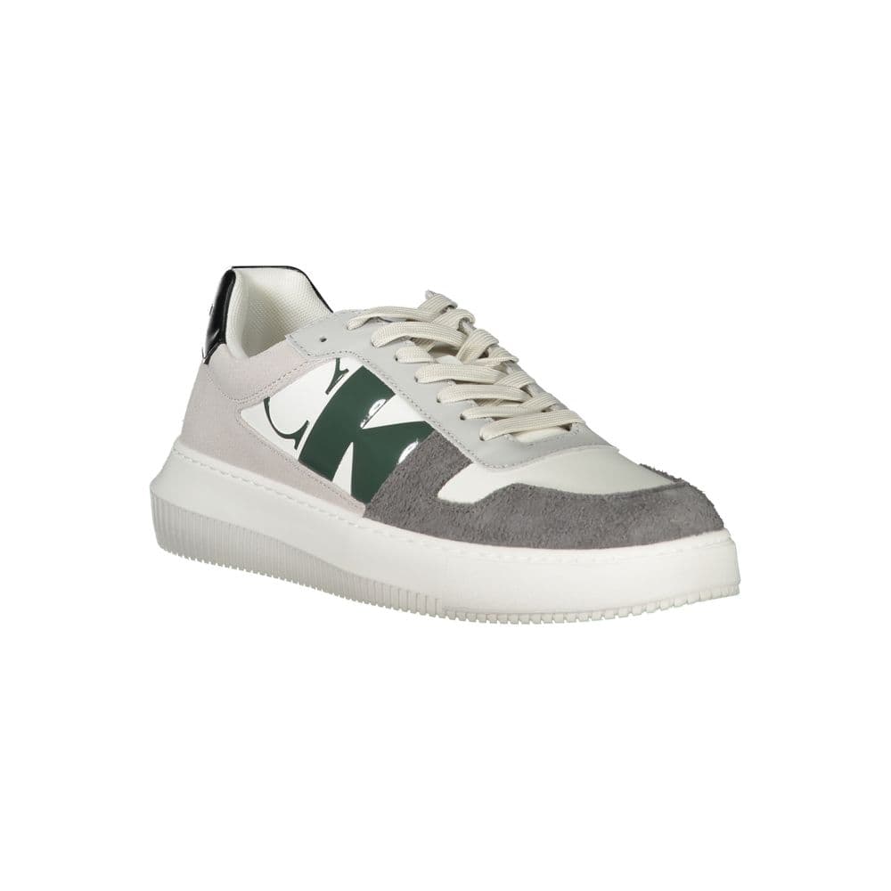 Calvin Klein White Polyethylene Men Sneaker - 2