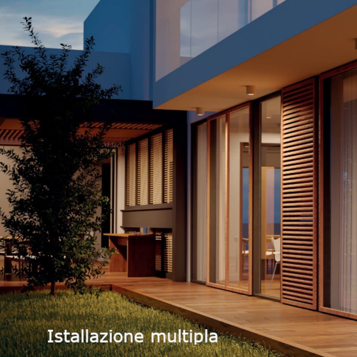 Plafoniera led  Redo Group FUNN 91186 91187 91188 IP65 cemento - 6