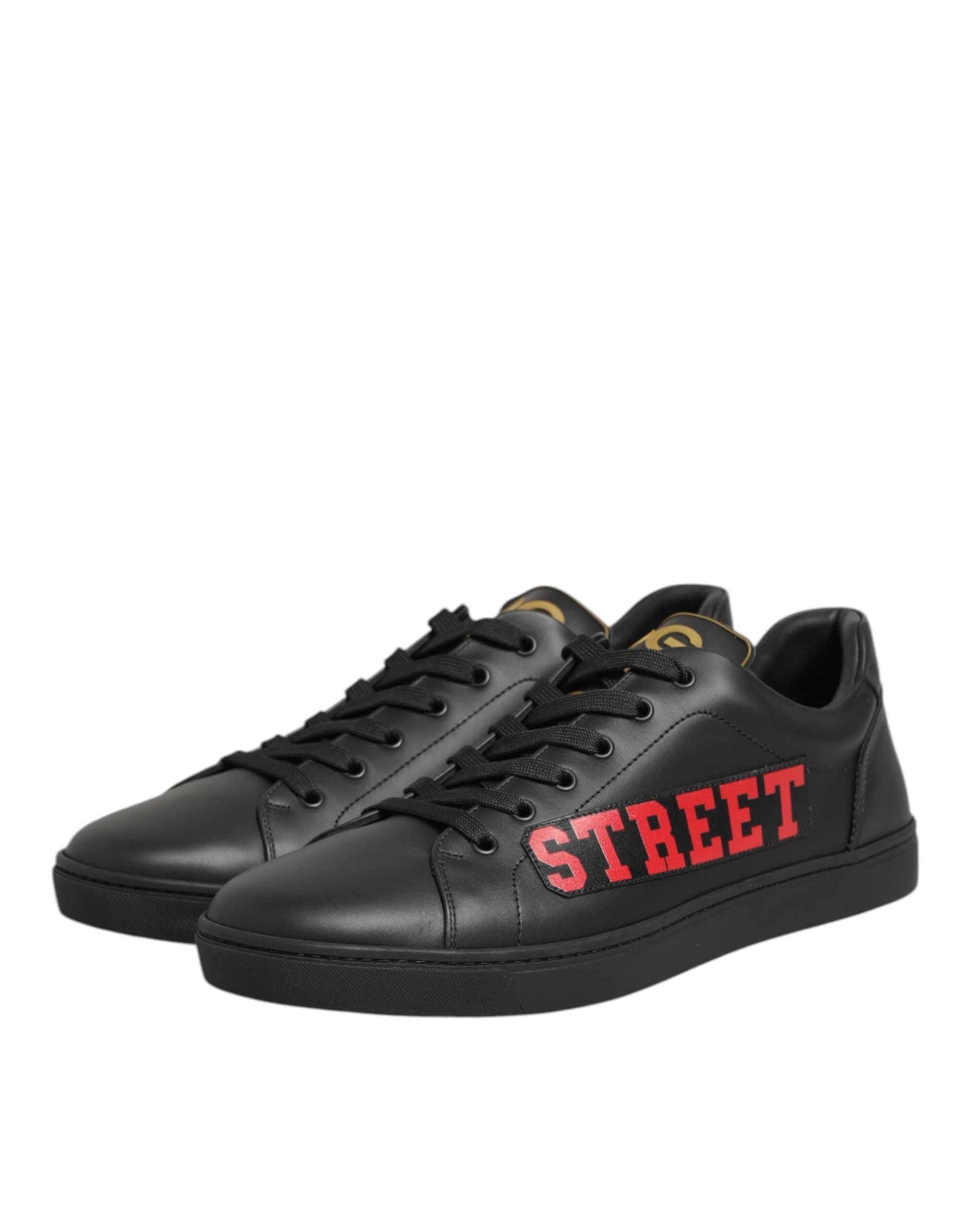 Dolce & Gabbana Black Street Life Low Top Men Sneakers Shoes - 3