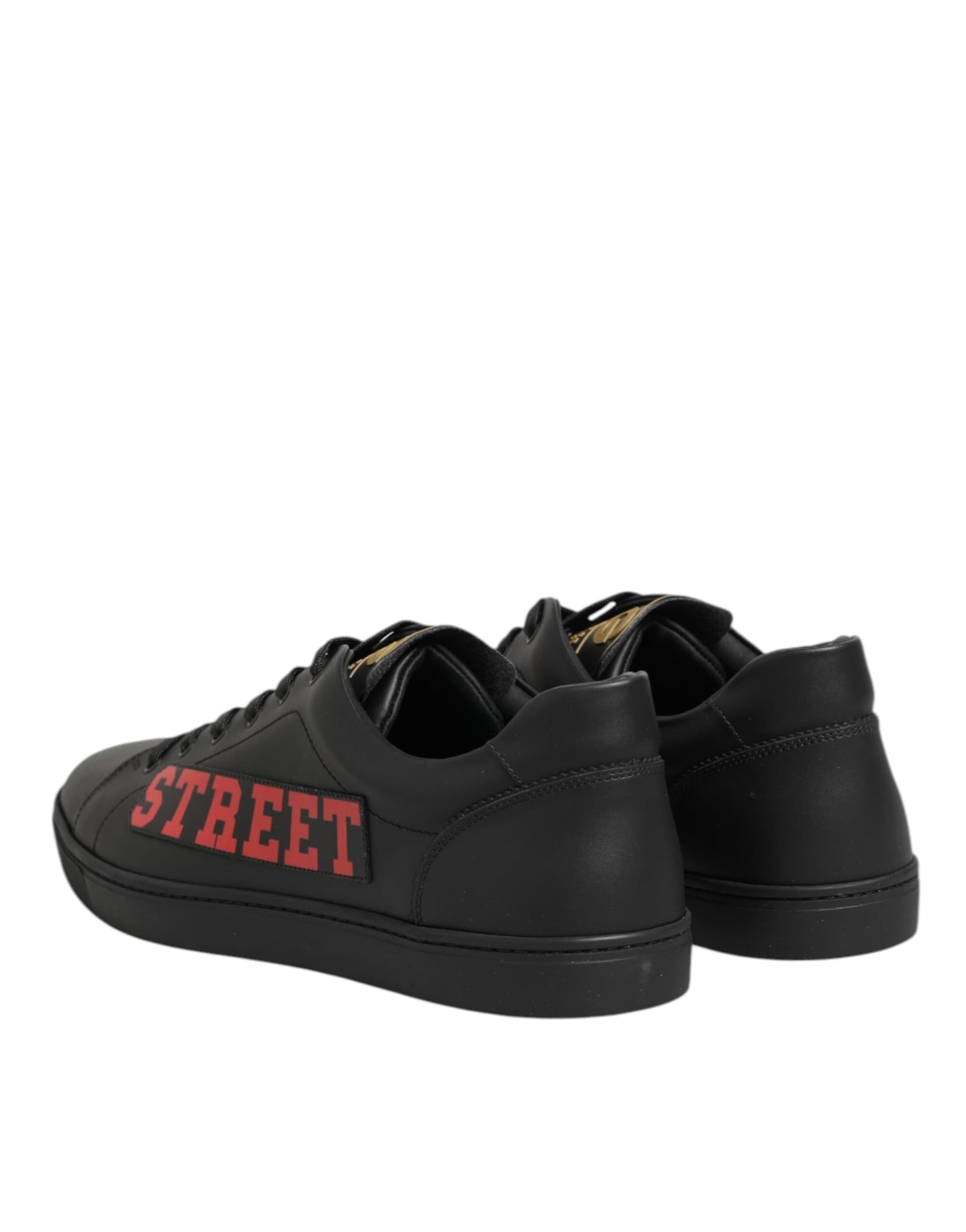 Dolce & Gabbana Black Street Life Low Top Men Sneakers Shoes - 4
