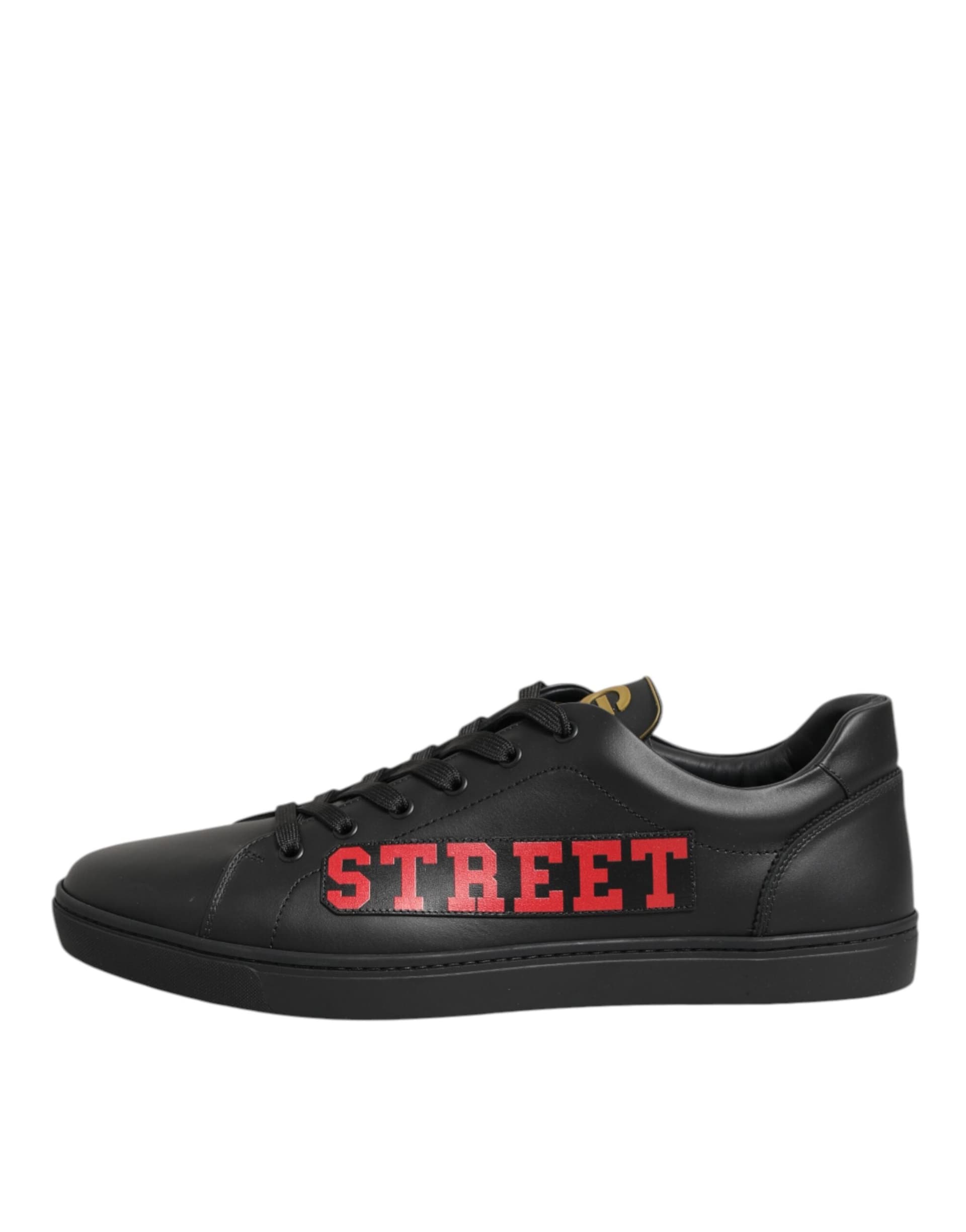 Dolce & Gabbana Black Street Life Low Top Men Sneakers Shoes - 5