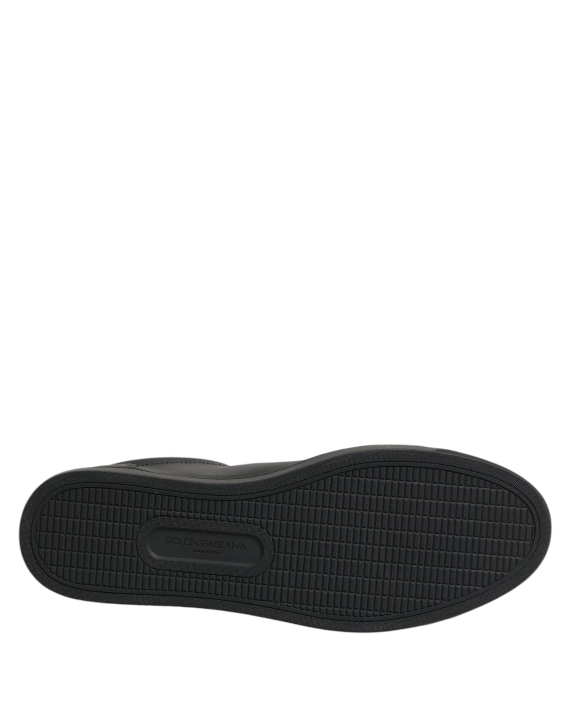 Dolce & Gabbana Black Street Life Low Top Men Sneakers Shoes - 8