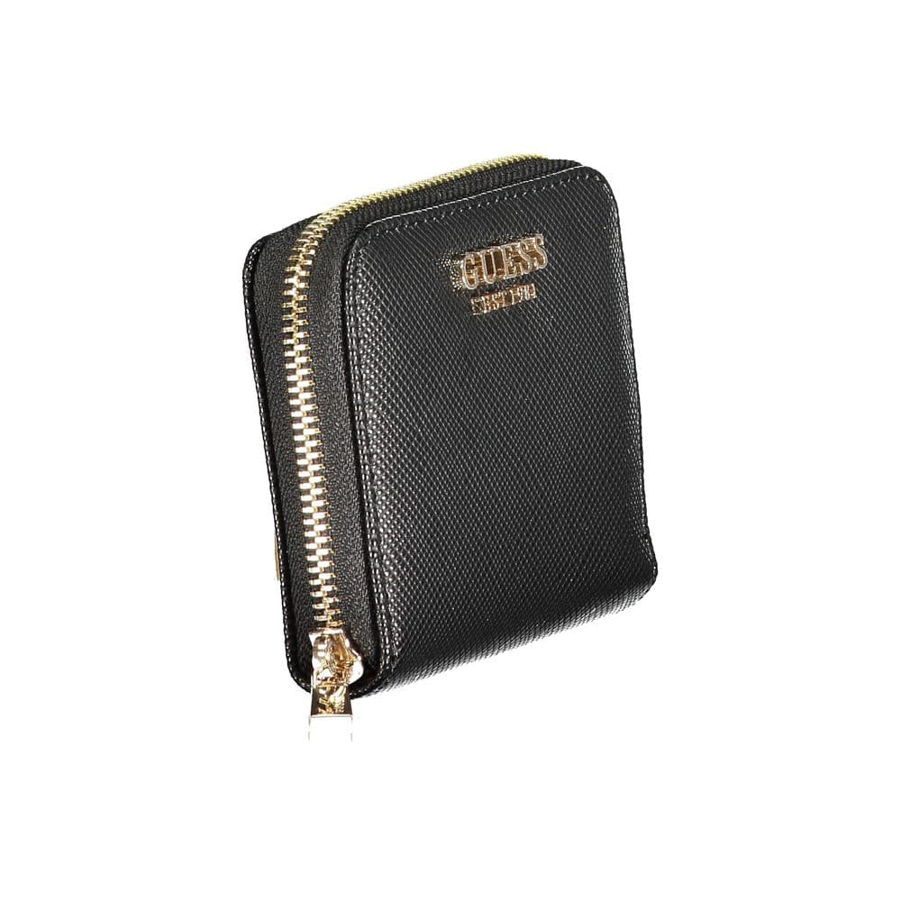 Guess Jeans Nero Poliuretano Women Wallet - 3