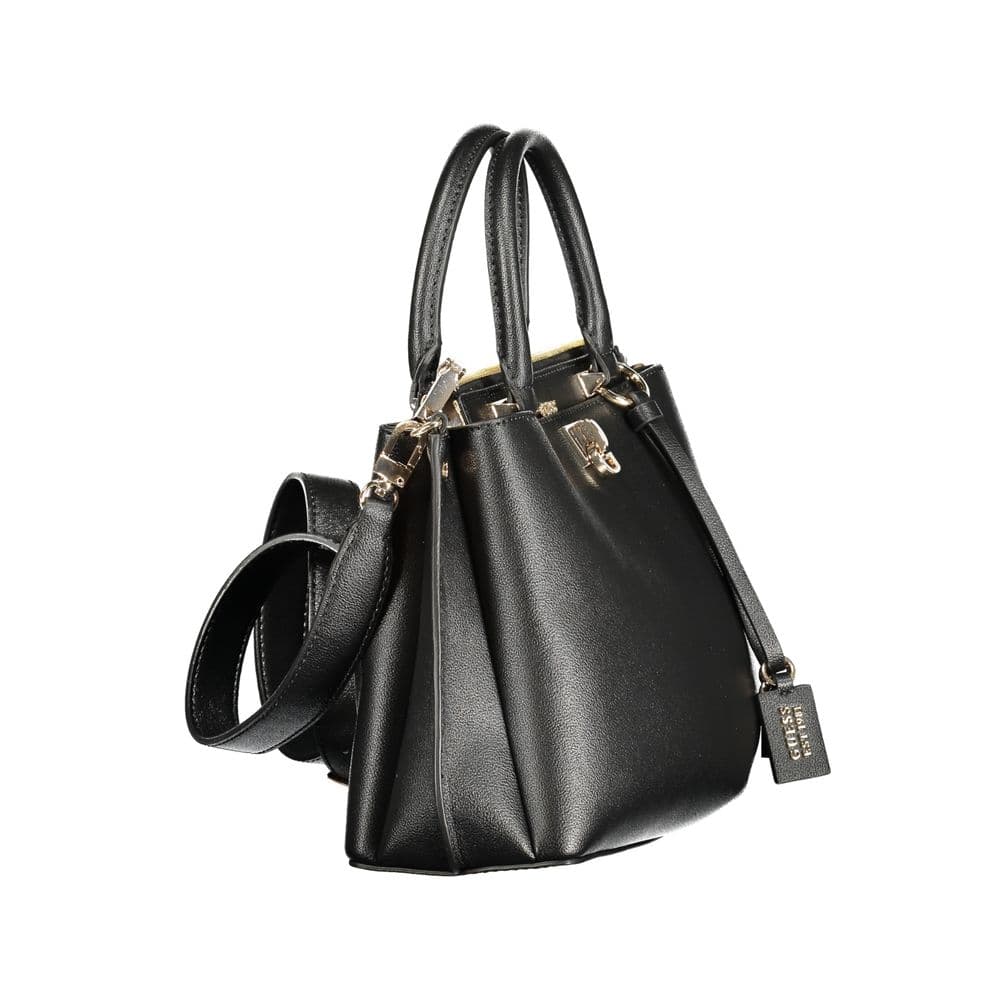 Guess Jeans Black Polyurethane Women Handbag - 3