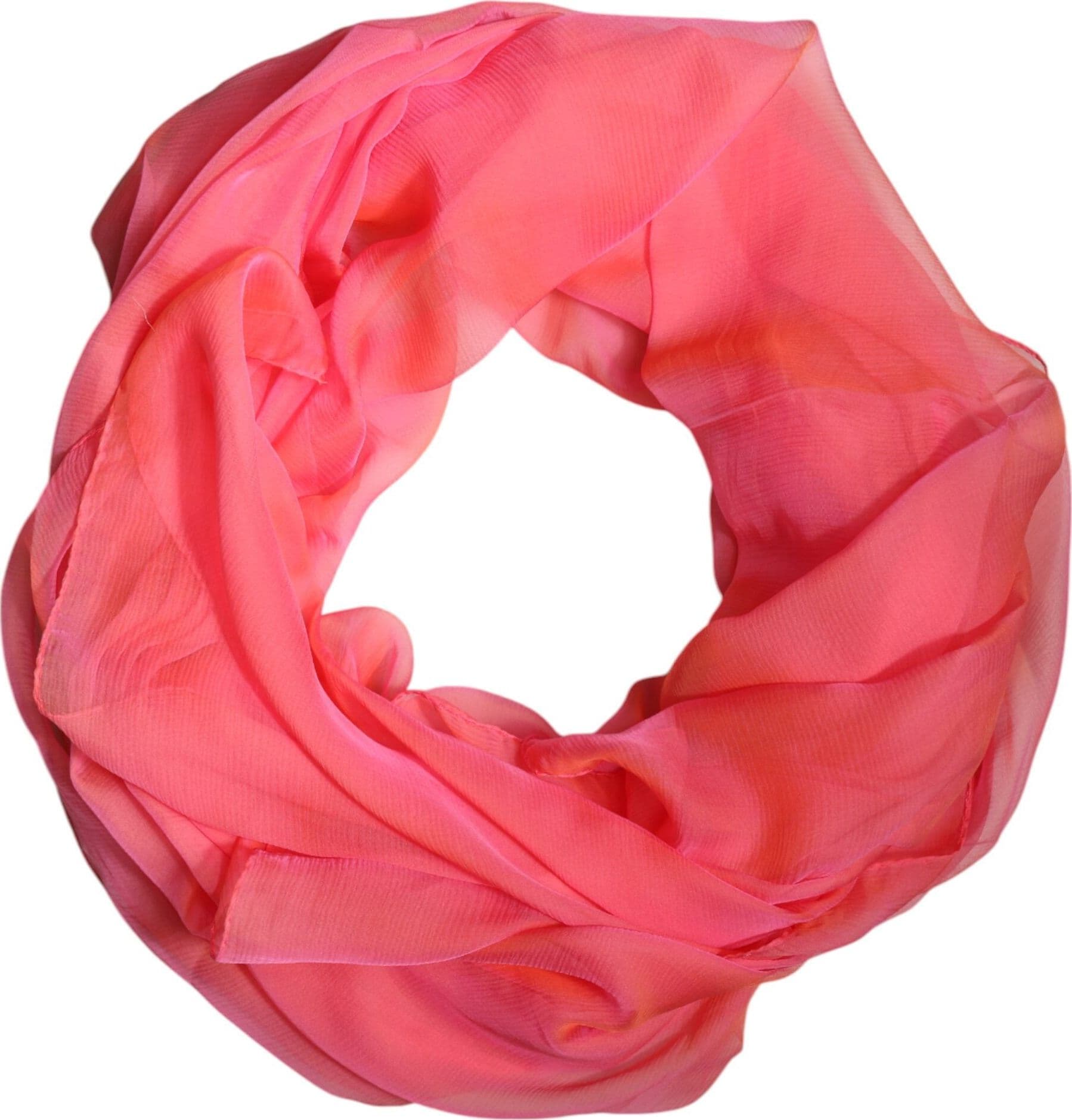 Dolce & Gabbana Pink Silk Rectangle Women Wrap Shawl Scarf - 2