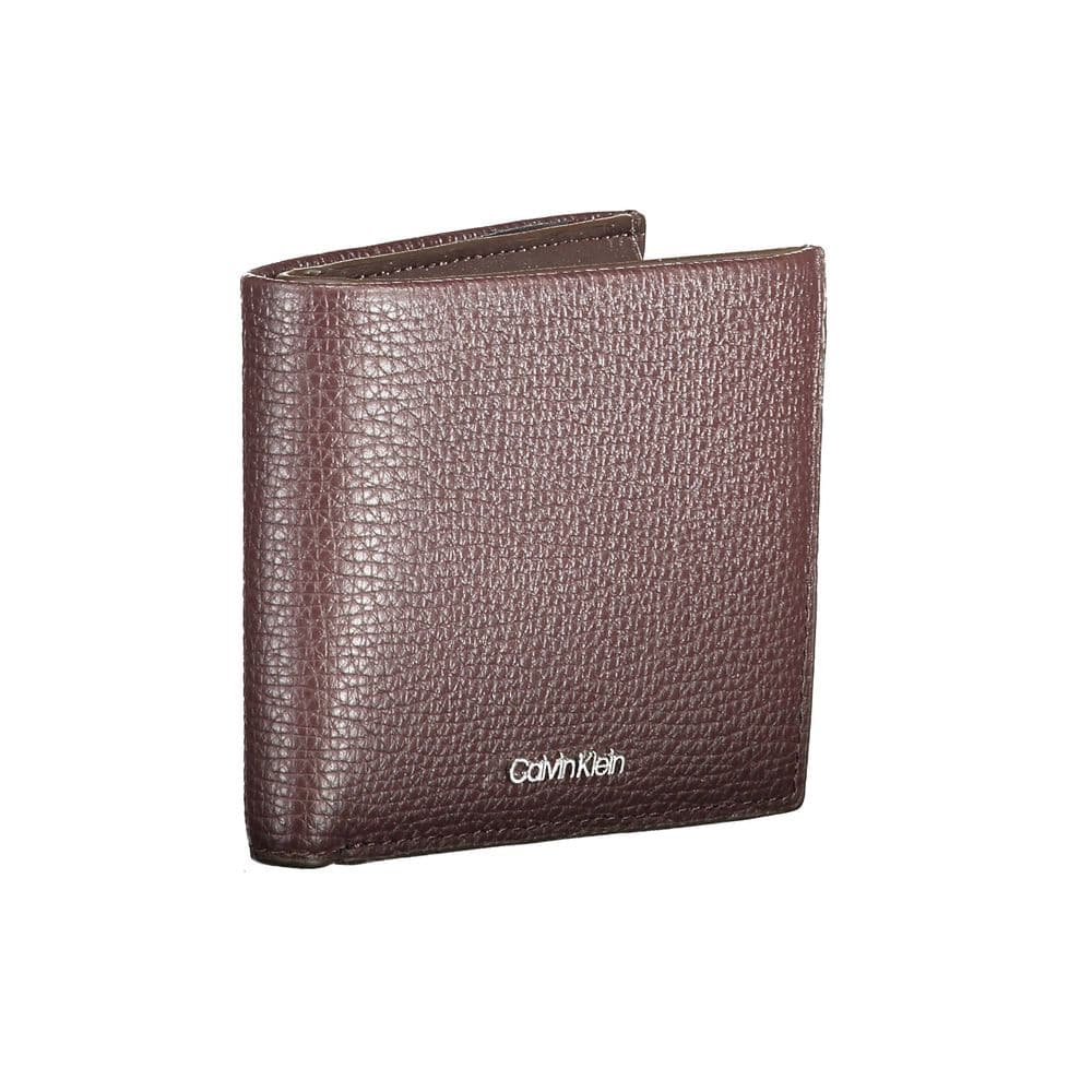 Calvin Klein Marrone Leather Men Wallet - 3