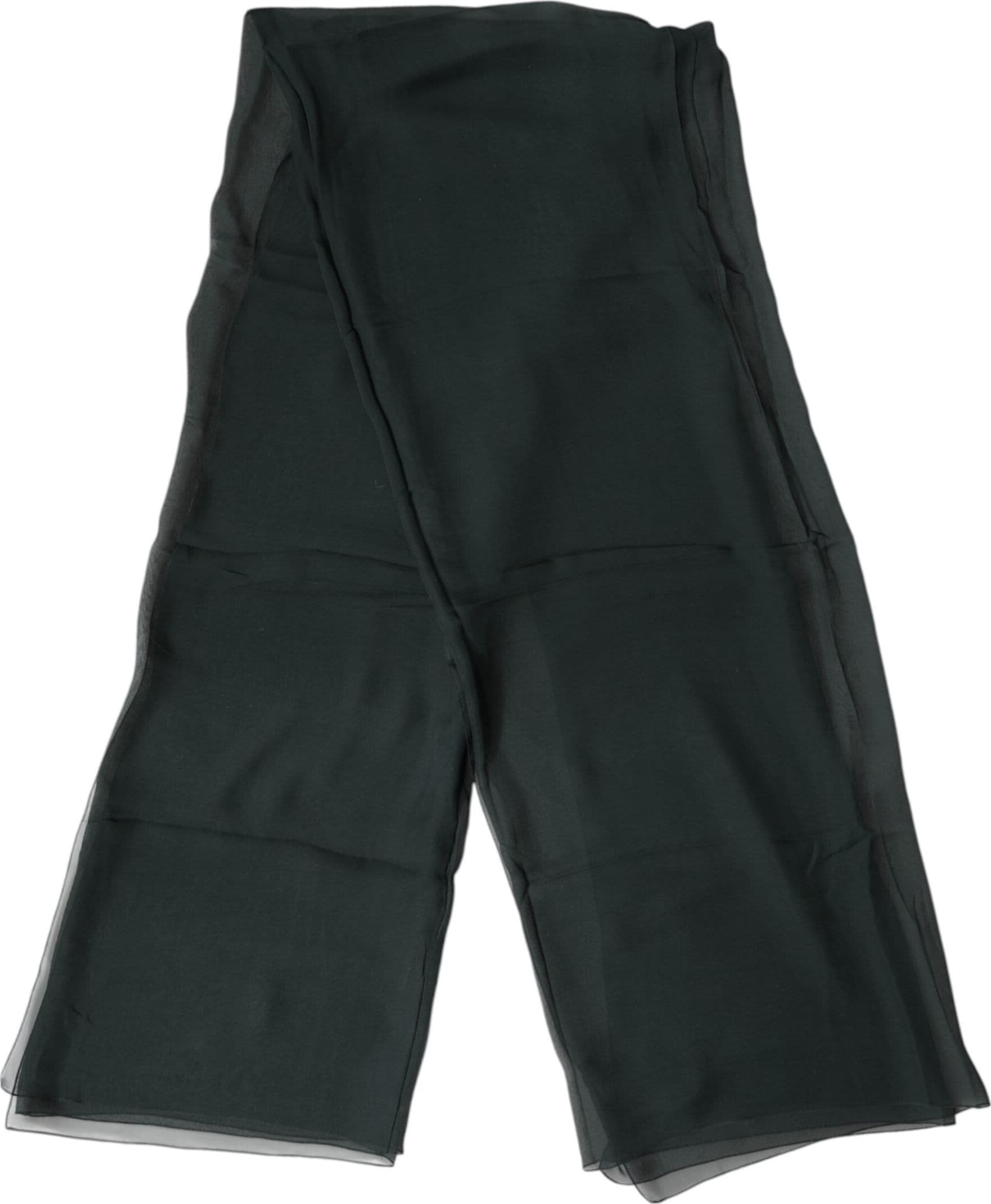 Dolce & Gabbana Dark Green Stole Silk Neck Wrap Shawl  Scarf - 2