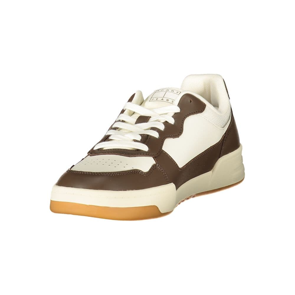 Tommy Hilfiger White Polyurethane Men Sneaker - 3