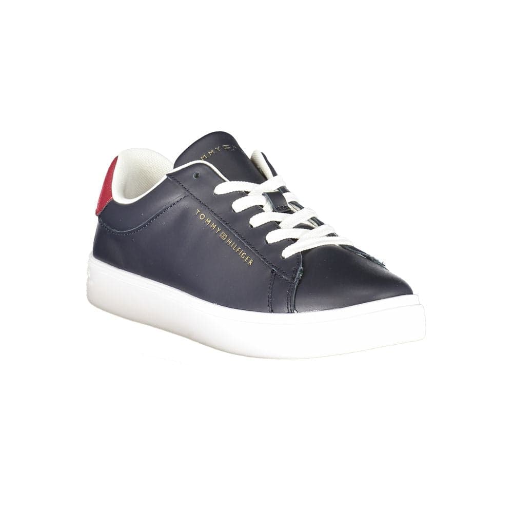 Tommy Hilfiger Blue Polyurethane Women Sneaker - 2