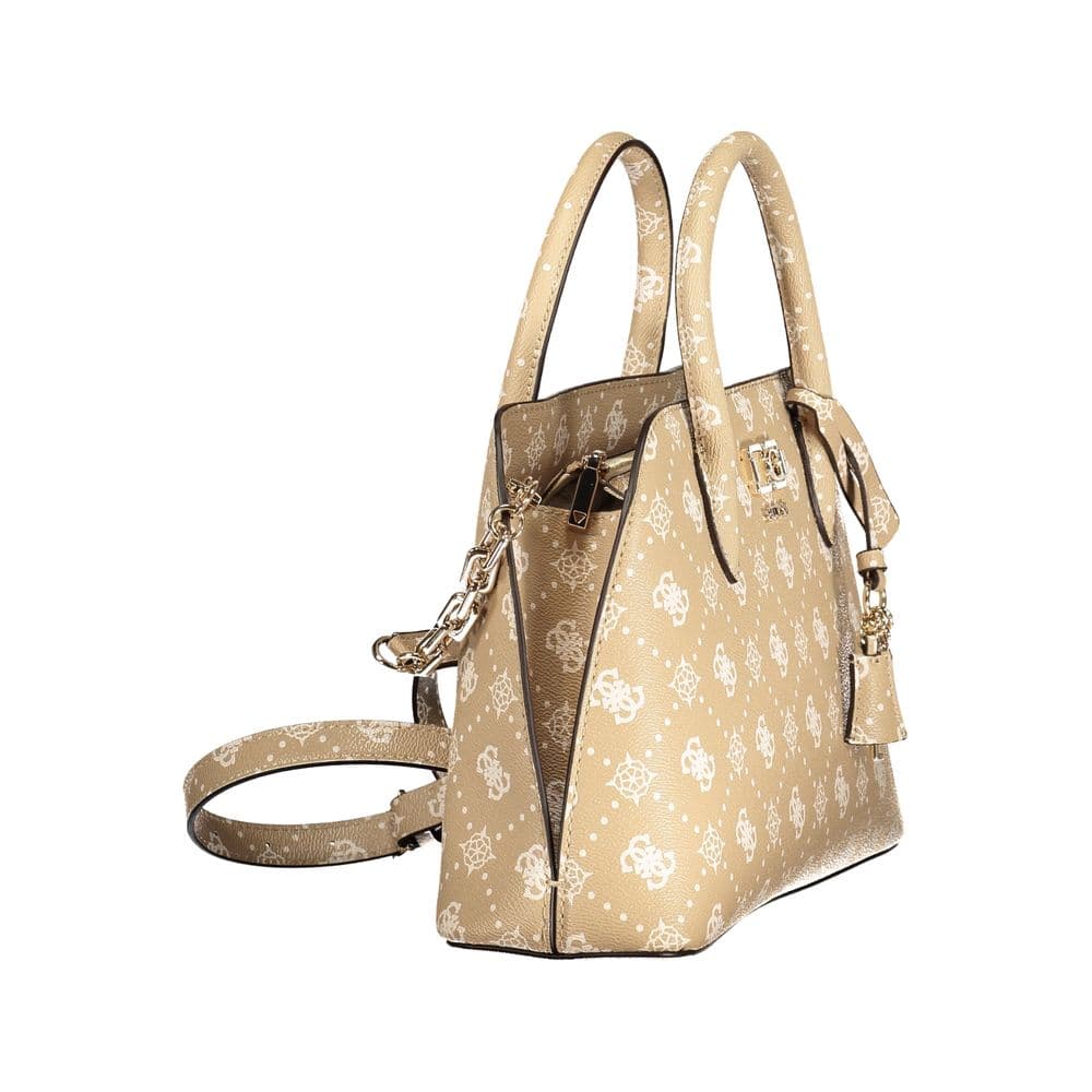 Guess Jeans Black Polyurethane Women Shoulder Bag - 3
