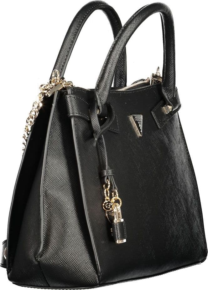 Guess Jeans Black Polyurethane Women Handbag - 3