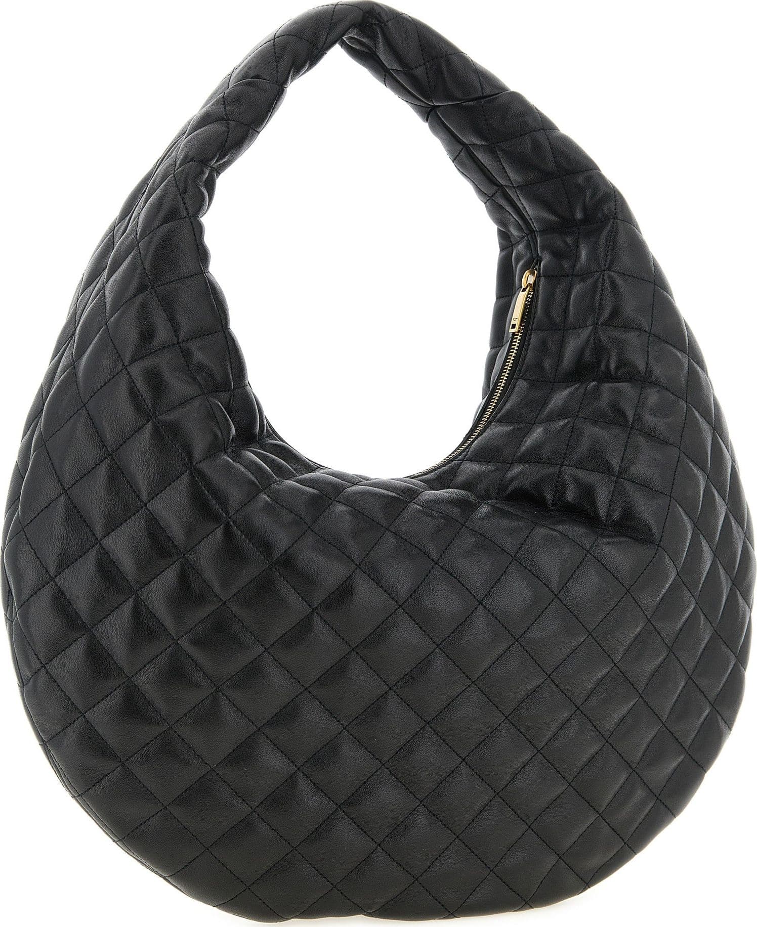 Saint Laurent Black Lamb Leather Shoulder Bag - 2
