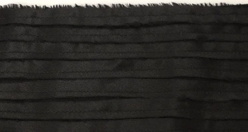 Dolce & Gabbana Black Silk Womens Waist Cummerbund - 2