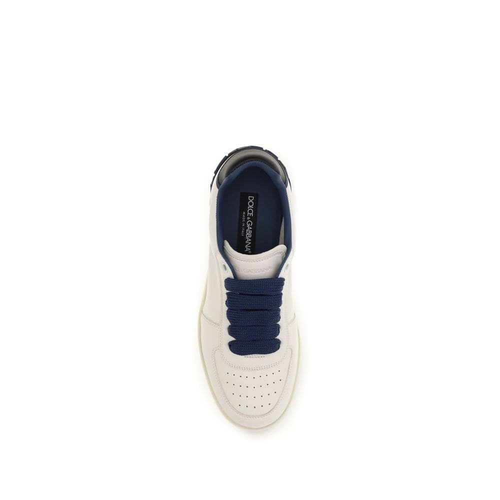 Dolce & Gabbana Multicolor Calf Leather Bos Taurus Low Top Sneakers - 4