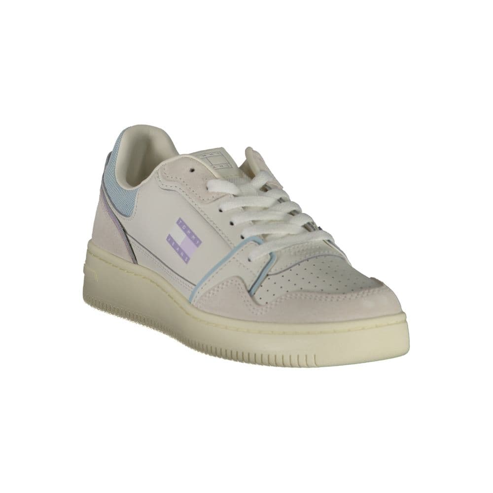 Tommy Hilfiger Bianco Polyurethane Women Sneaker - 2