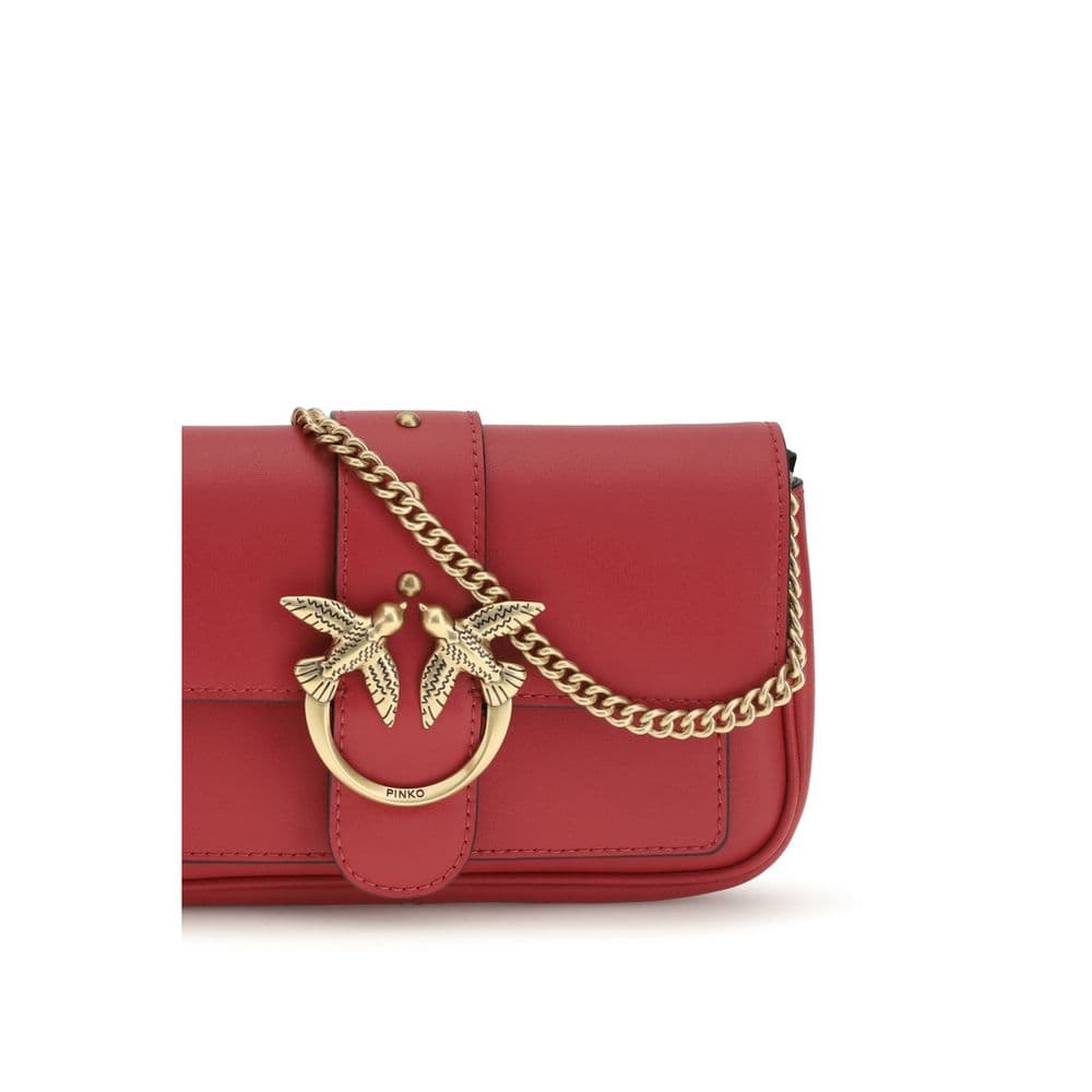 PINKO Multicolor Calf Leather Bos Taurus Shoulder Bag - 4