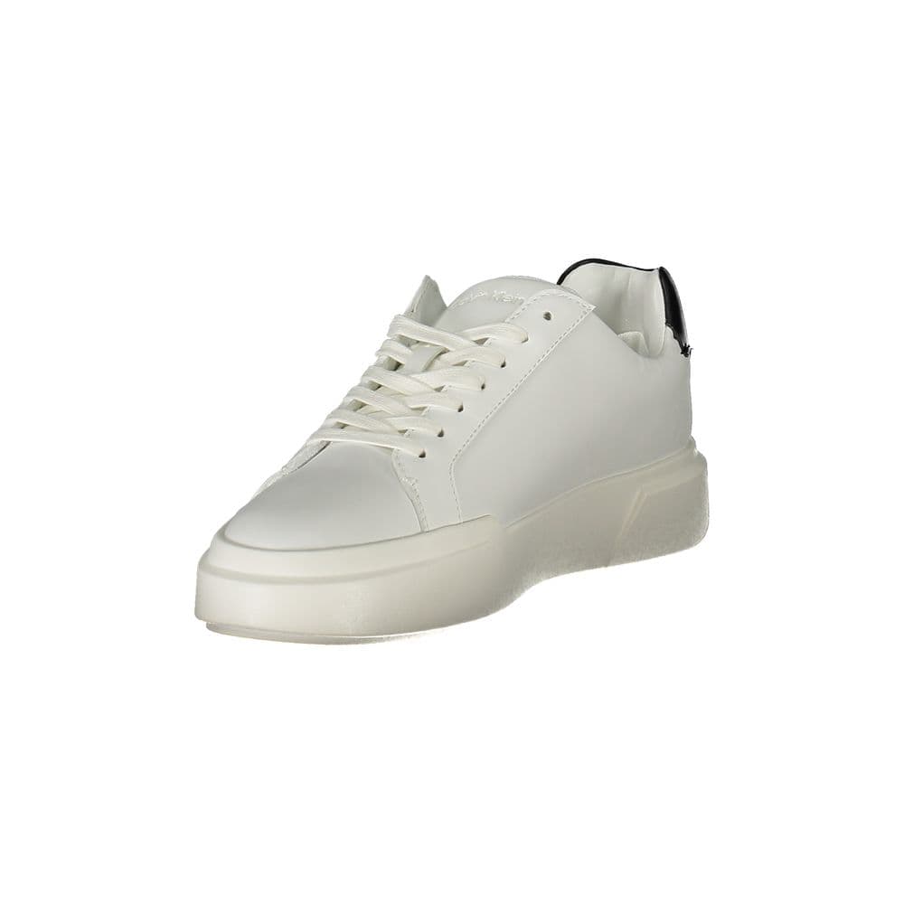 Calvin Klein Bianco Polyurethane Women Sneaker - 3