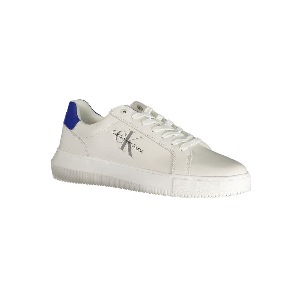 Calvin Klein White Leather Men Sneaker - 2