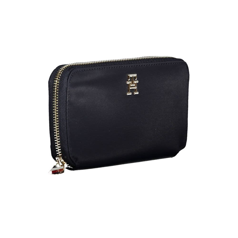 Tommy Hilfiger Blu Nylon Women Wallet - 3