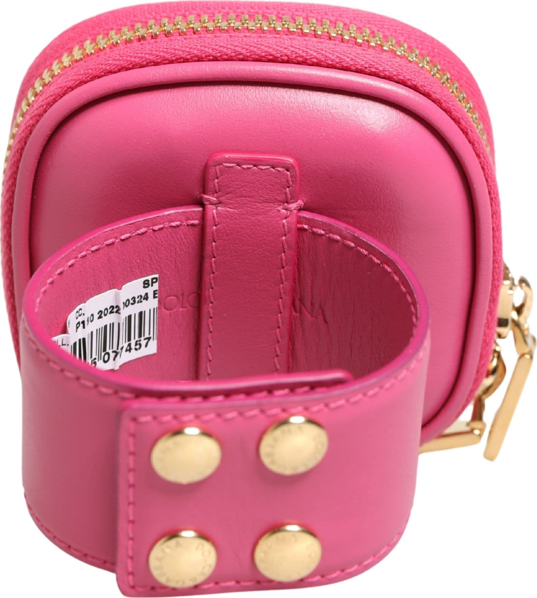 Dolce & Gabbana Pink Calf Leather DG Logo MULTIFUNCTIONAL KIT Borse Bag - 6