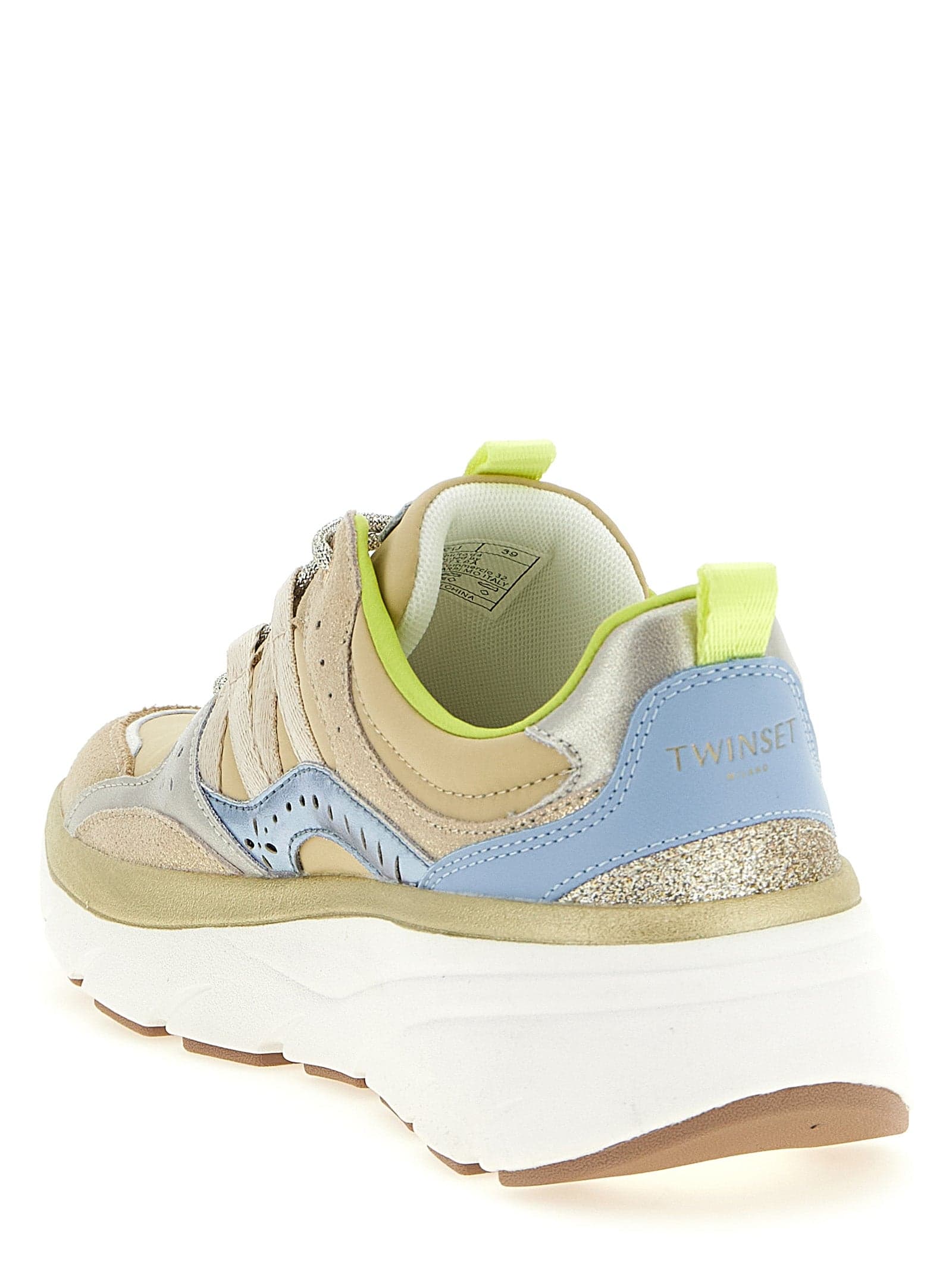 Twinset Multicolor Polyethylene Athletic Sneakers - 3