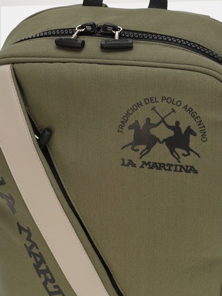 La Martina Bicolor Canvas Backpack - 3
