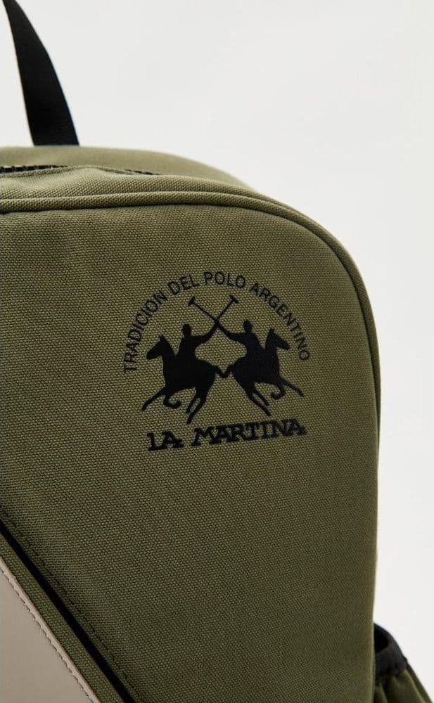 La Martina Bicolor Canvas Backpack - 4