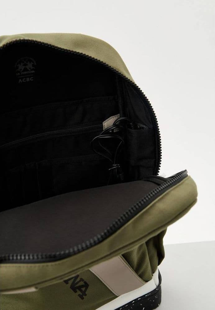 La Martina Bicolor Canvas Backpack - 5
