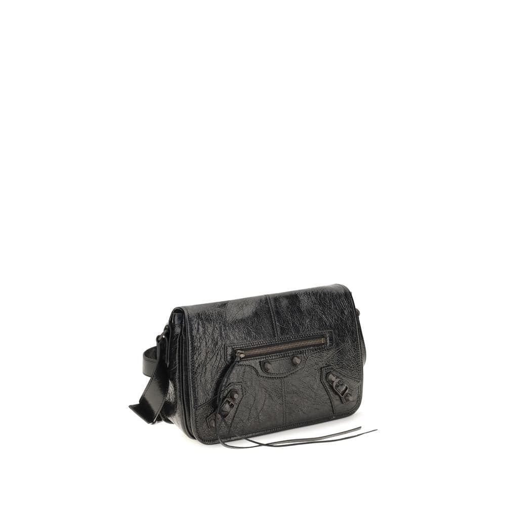 Balenciaga Black Lamb Ovis Aries Aries Shoulder Bag - 2