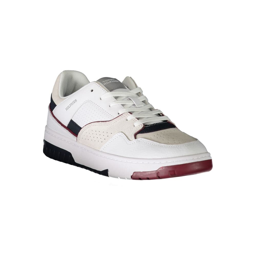 Tommy Hilfiger Bianco Polyurethane Men Sneaker - 2