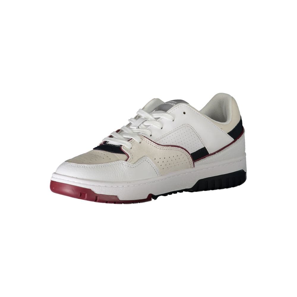 Tommy Hilfiger Bianco Polyurethane Men Sneaker - 3