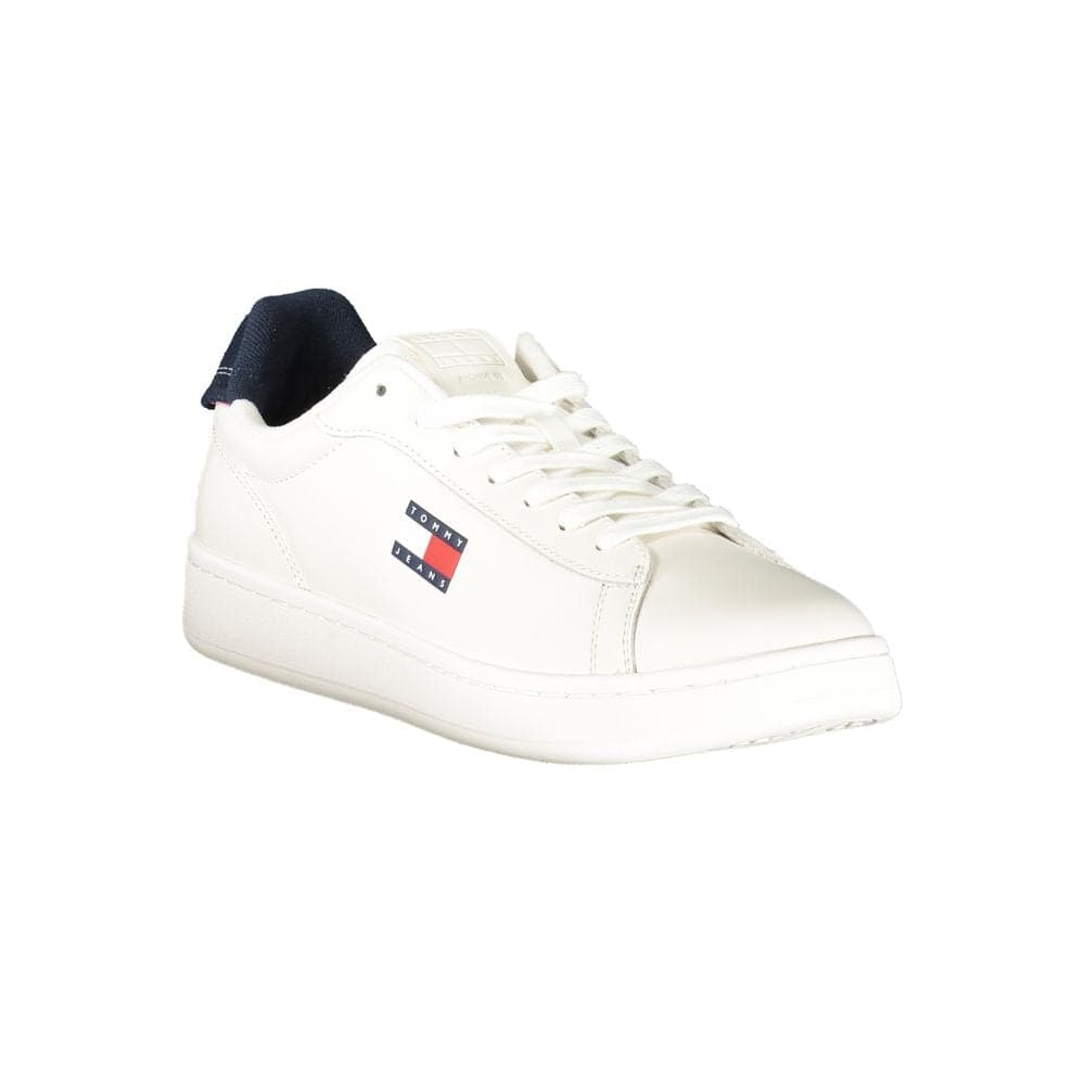 Tommy Hilfiger Bianco Poliuretano Men Sneaker - 2
