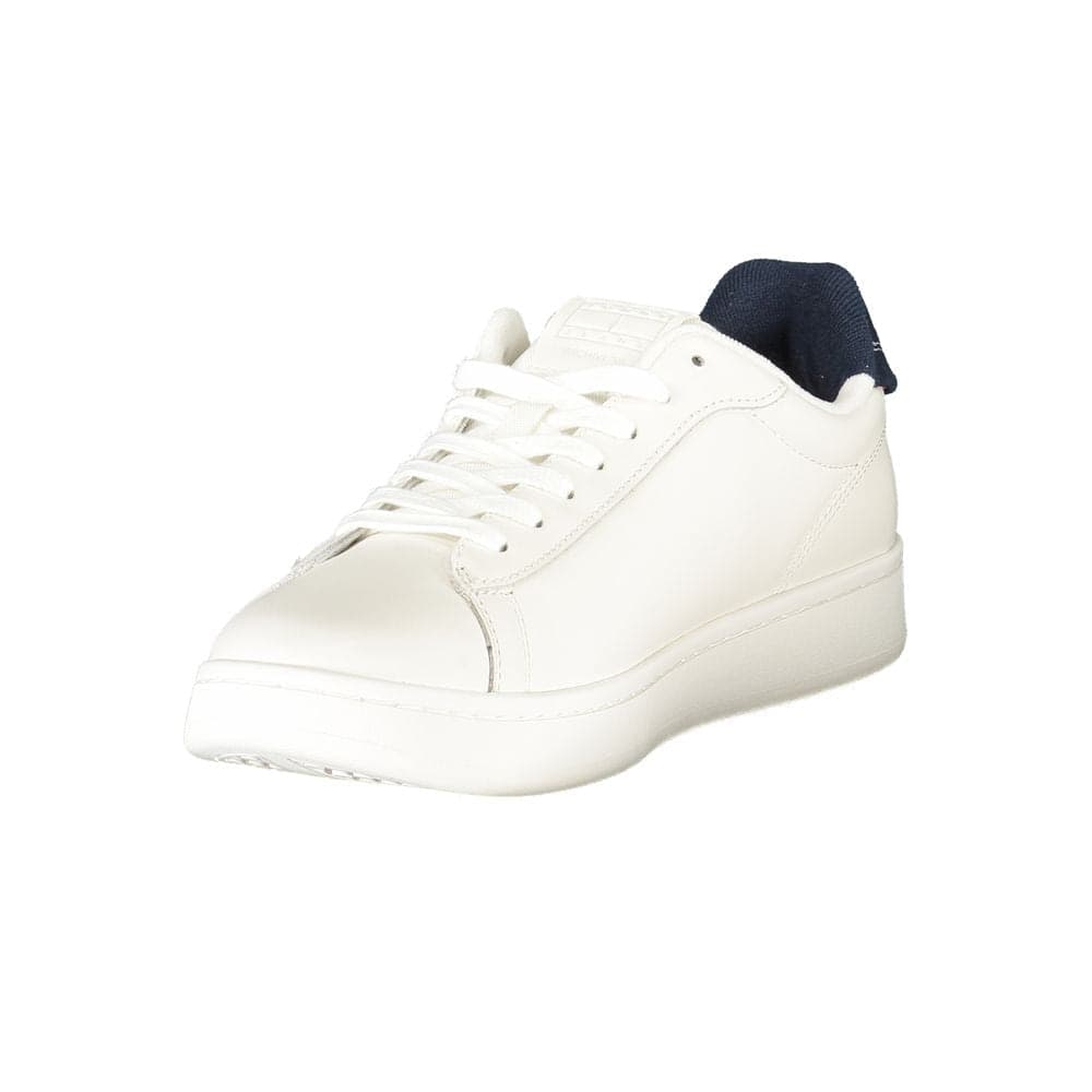 Tommy Hilfiger Bianco Poliuretano Men Sneaker - 3