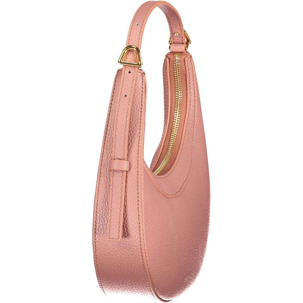 Coccinelle Pink Leather Handbag - 3