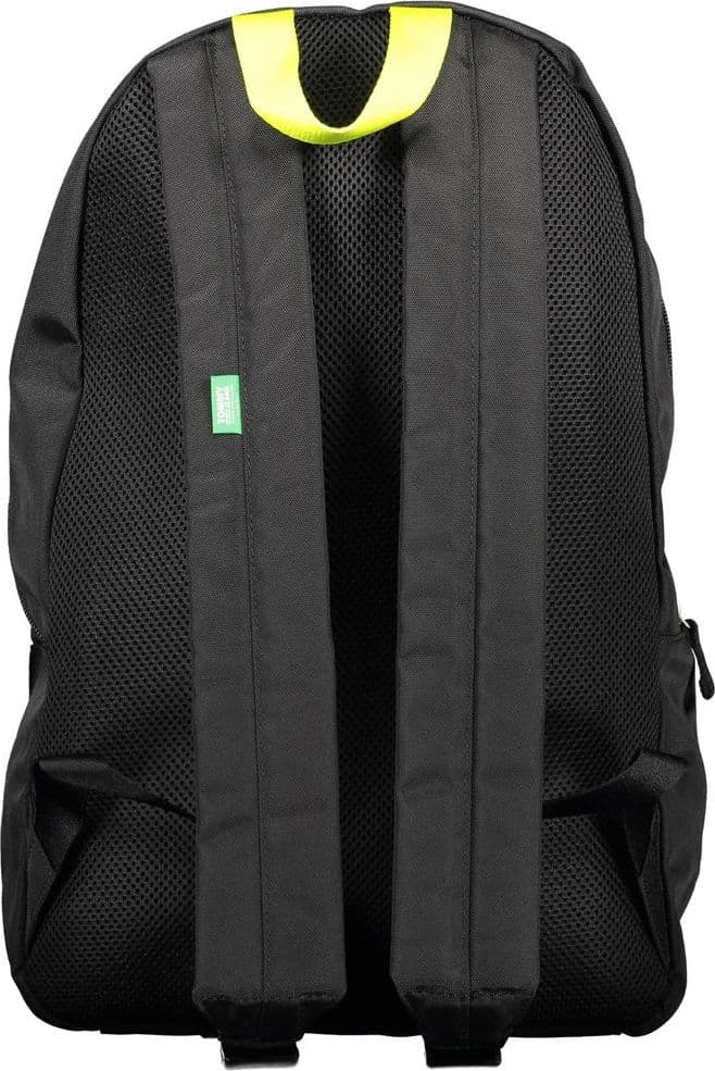 Tommy Hilfiger Black Recycled Polyester Men Backpack - 2