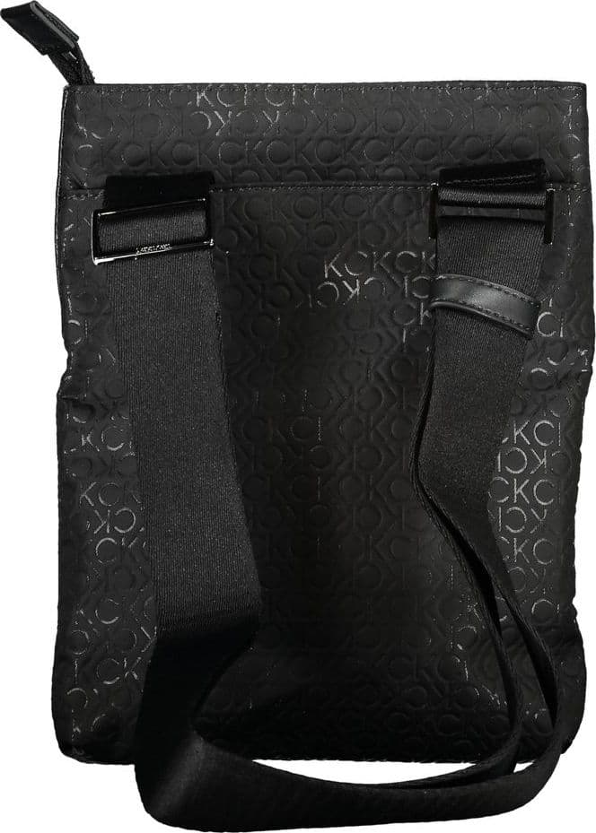 Calvin Klein Black Polyester Men's Shoulder Bag - 2