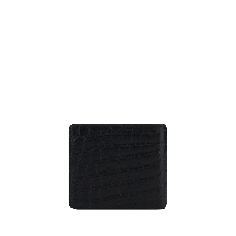 Saint Laurent Black Calf Leather Bos Taurus Wallet - 2