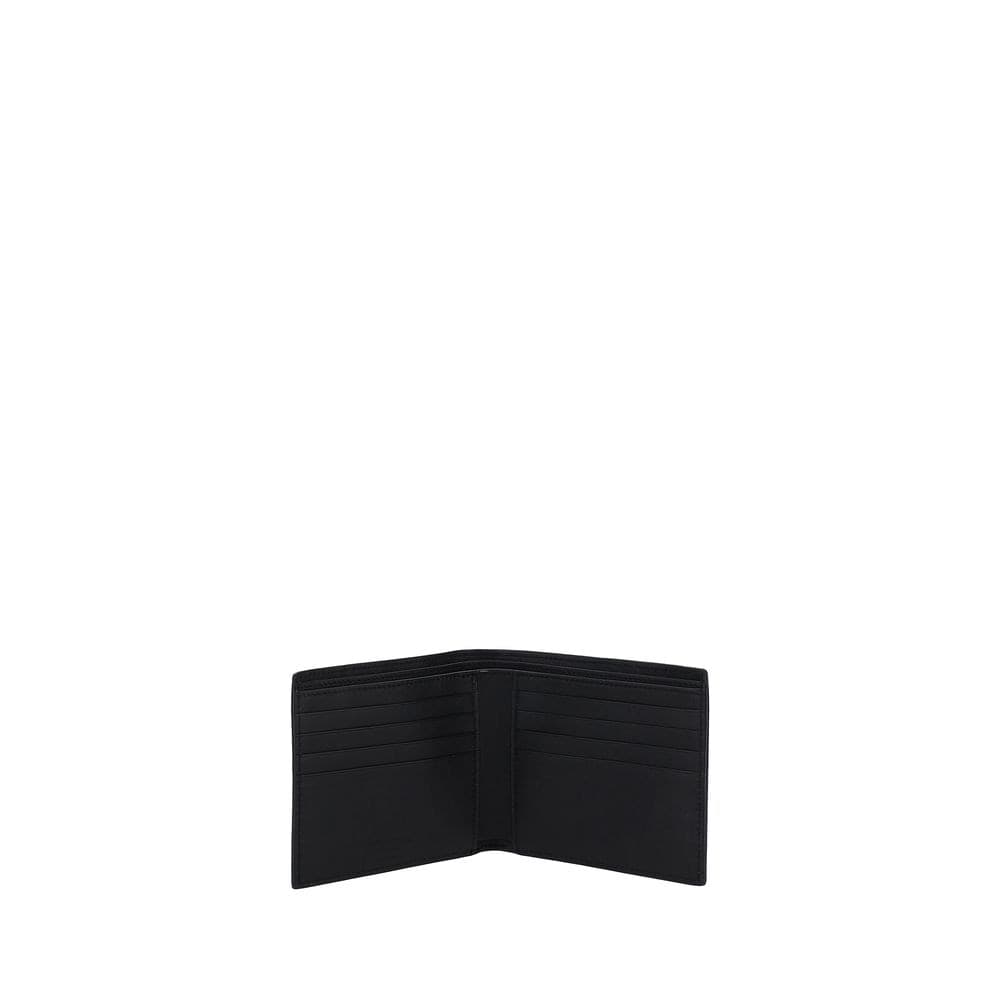 Saint Laurent Black Calf Leather Bos Taurus Wallet - 3
