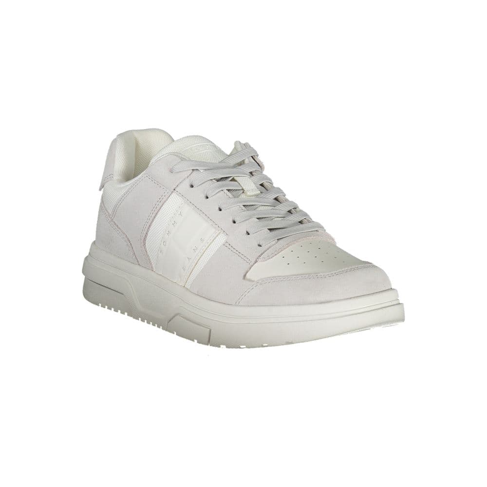 Tommy Hilfiger White Polyurethane Men Sneaker - 2