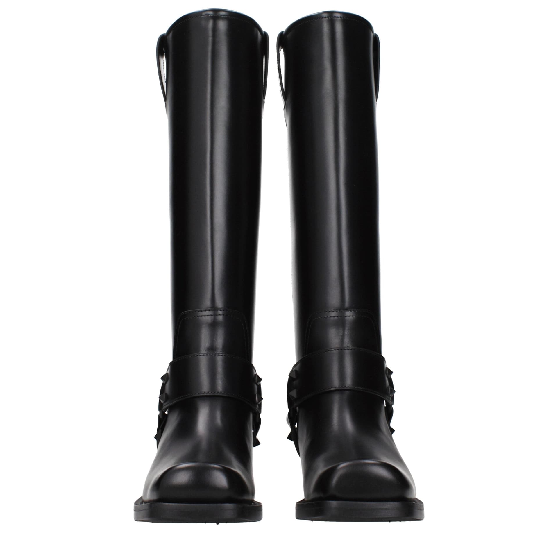 Valentino Garavani Black Leather Boots - 3